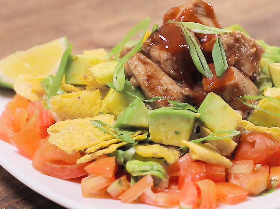 Chicken BBQ Chopped Salad a la CPK