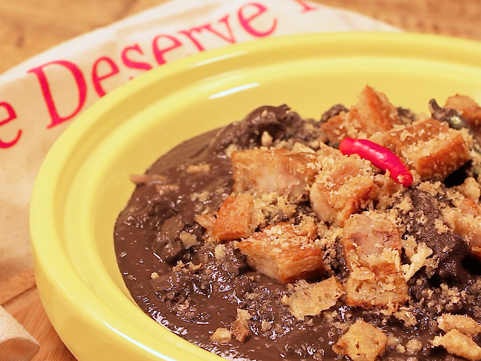 Crispy Dinuguan a la Kanin Club