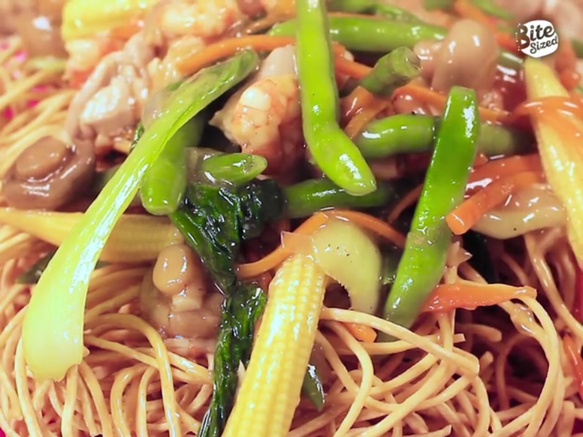 Crispy Birthday Noodles