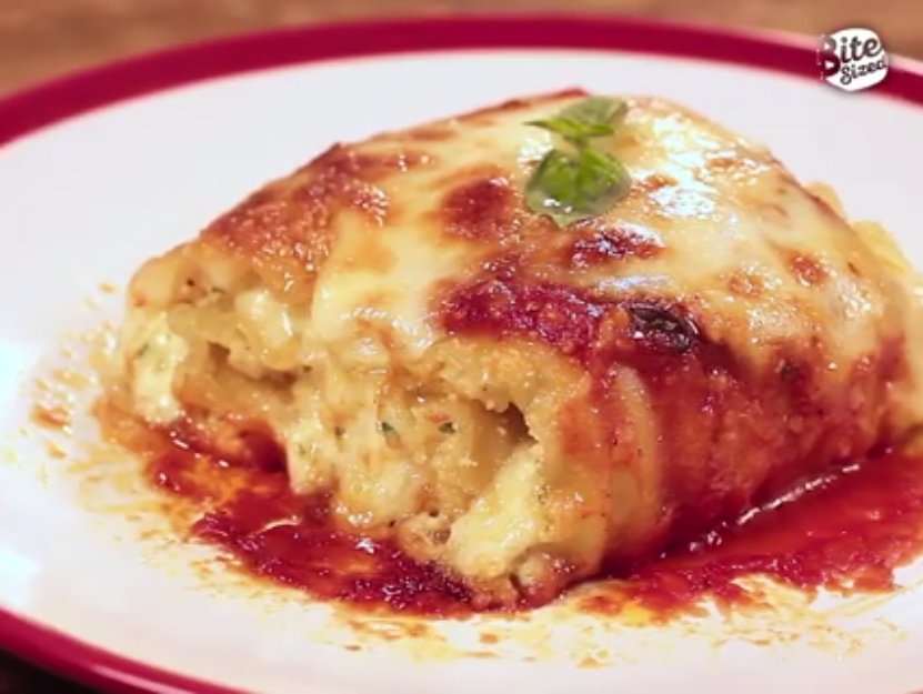 Seafood Lasagna Roll-Ups