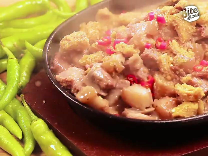 Sizzling Bicol Express