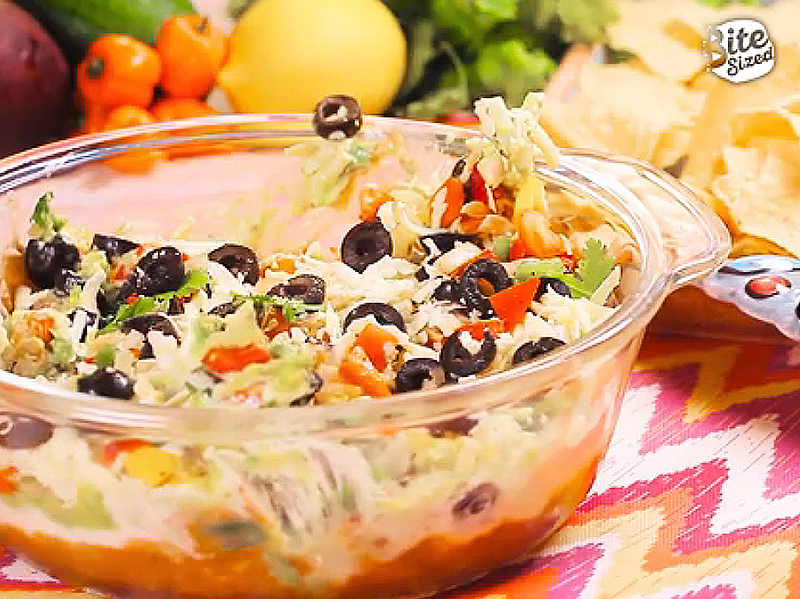 7 Layer Bean Dip