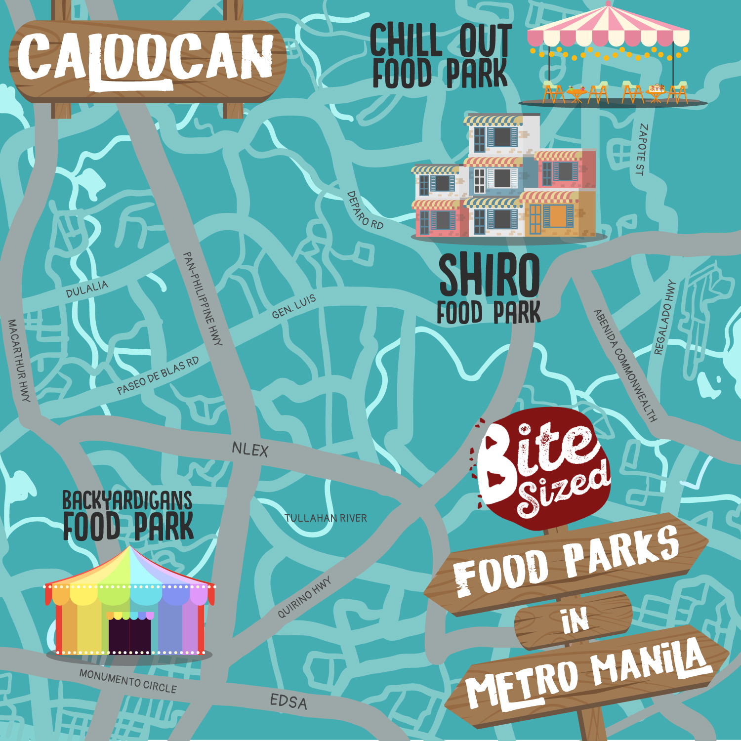 Food Parks in Caloocan
