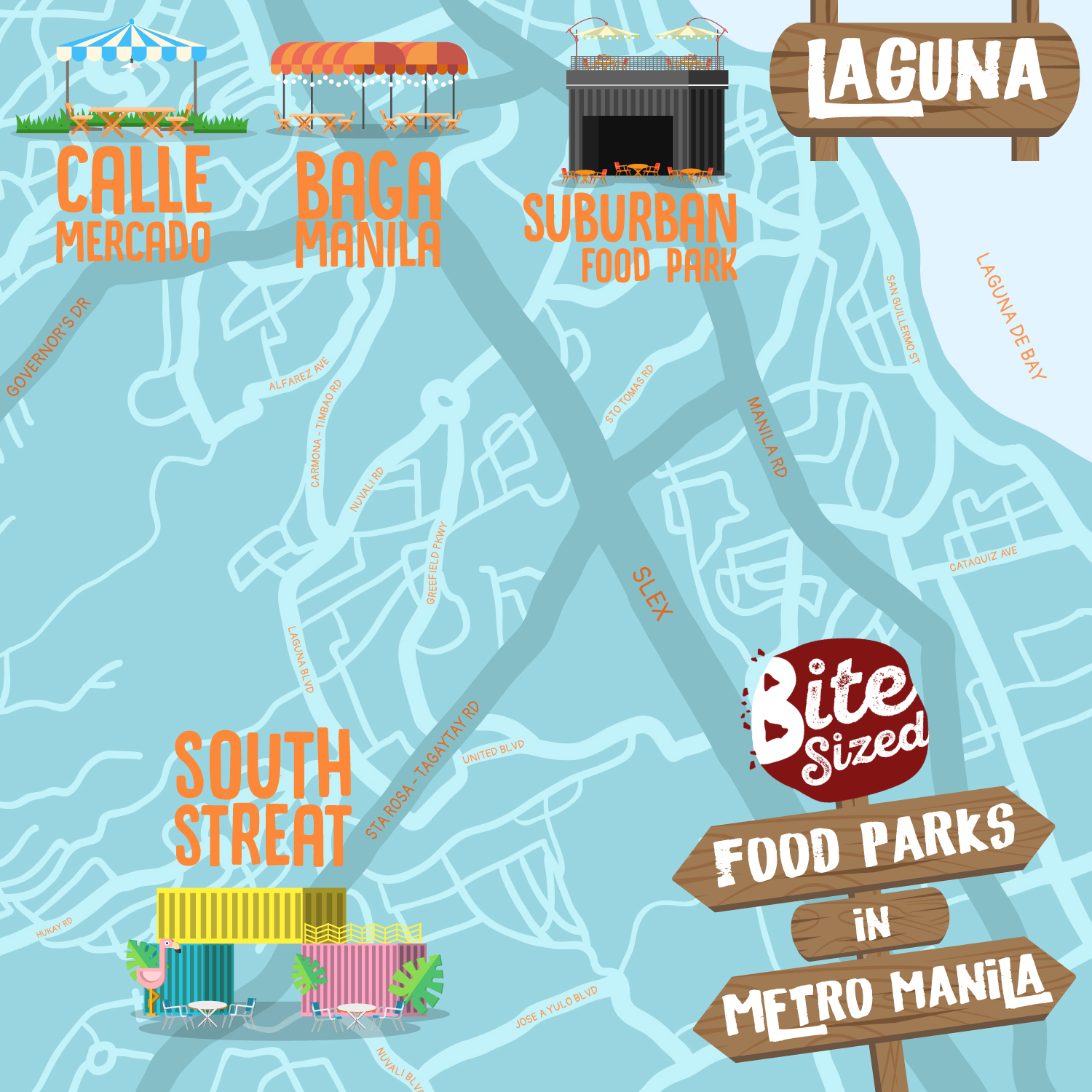 Food Parks in Laguna