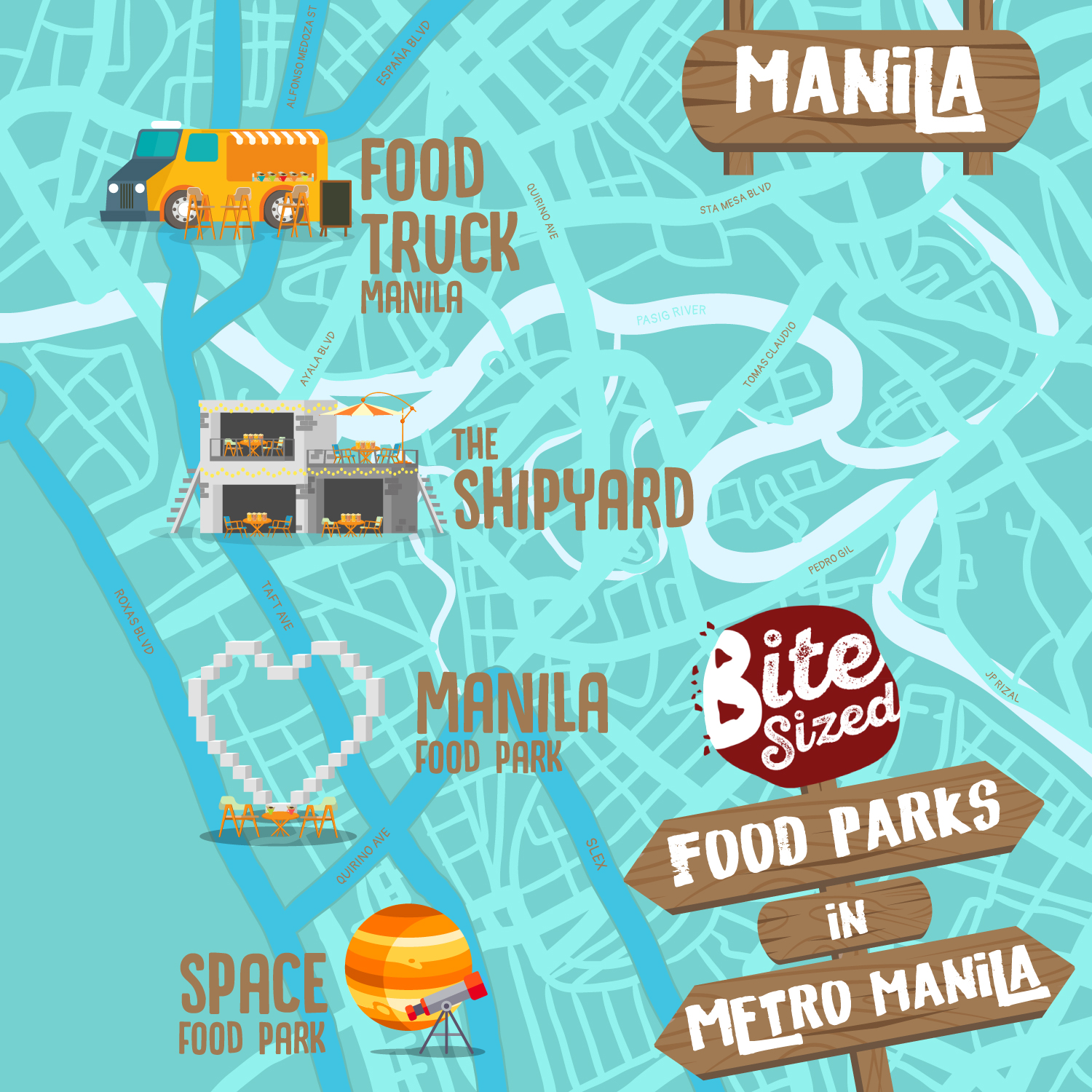 Food Parks In Manila