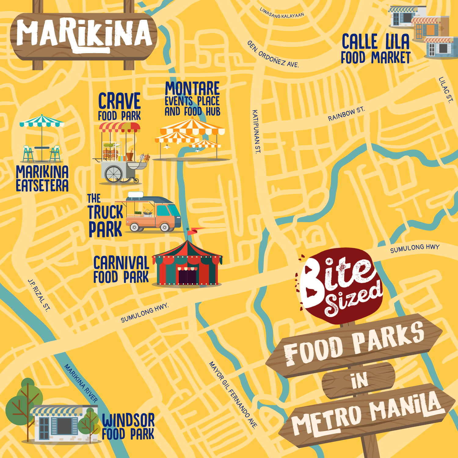 Food Parks in Marikina