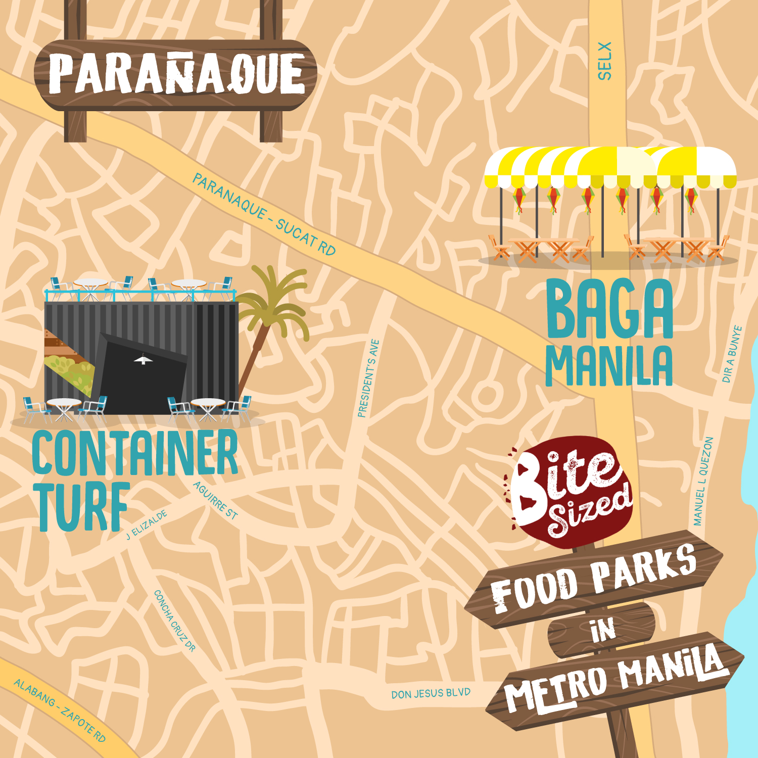 Food Parks in Parañaque