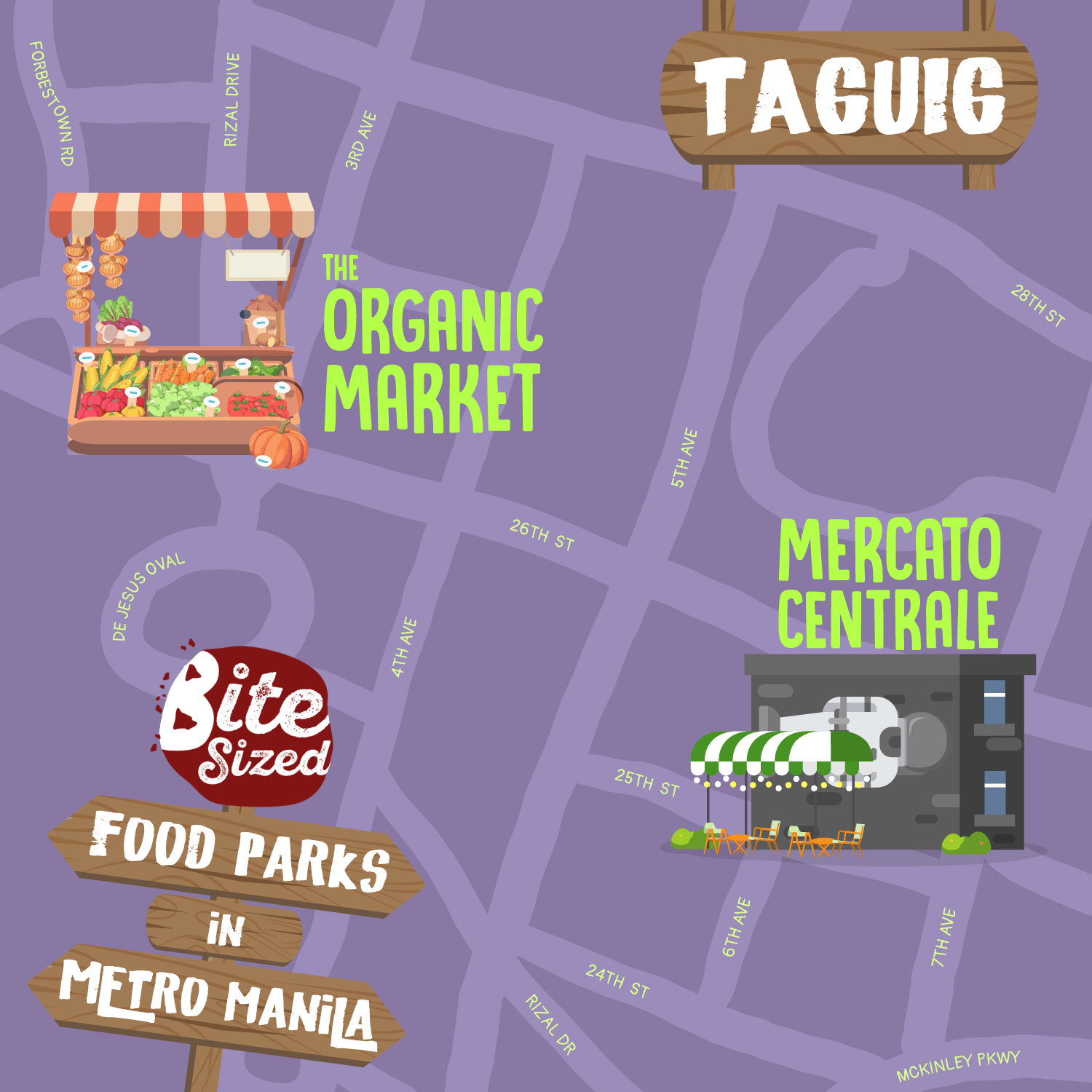 Food Parks in Taguig