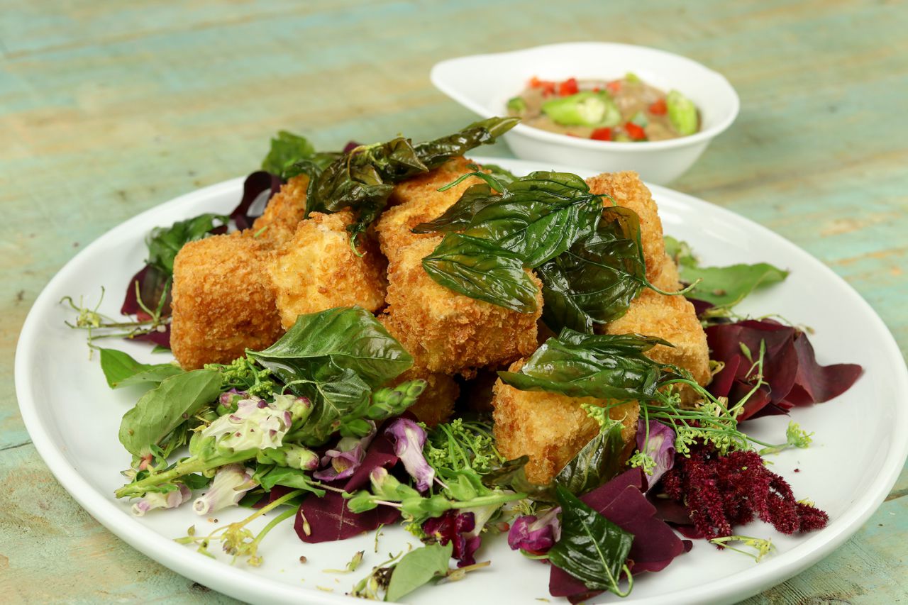 Fried Tofu With Soy Vinegar