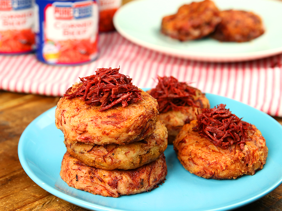 Purefoods Corned Beef Potato Cakes
