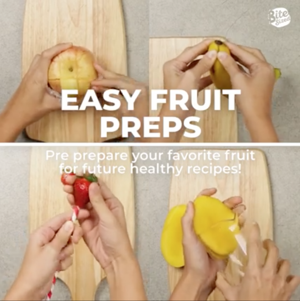 Easy Fruit Prep Hacks