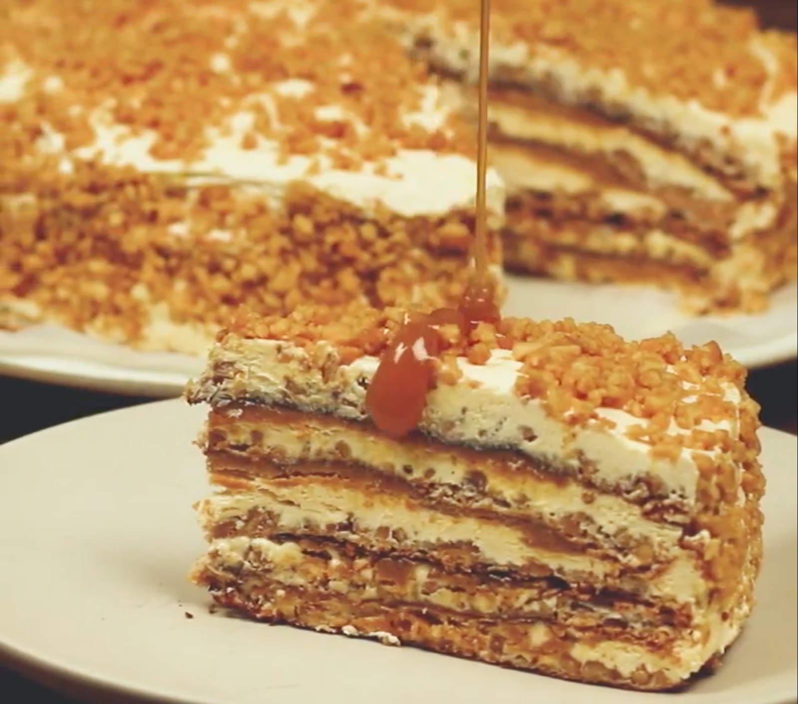 Peanut Butter Sans Rival