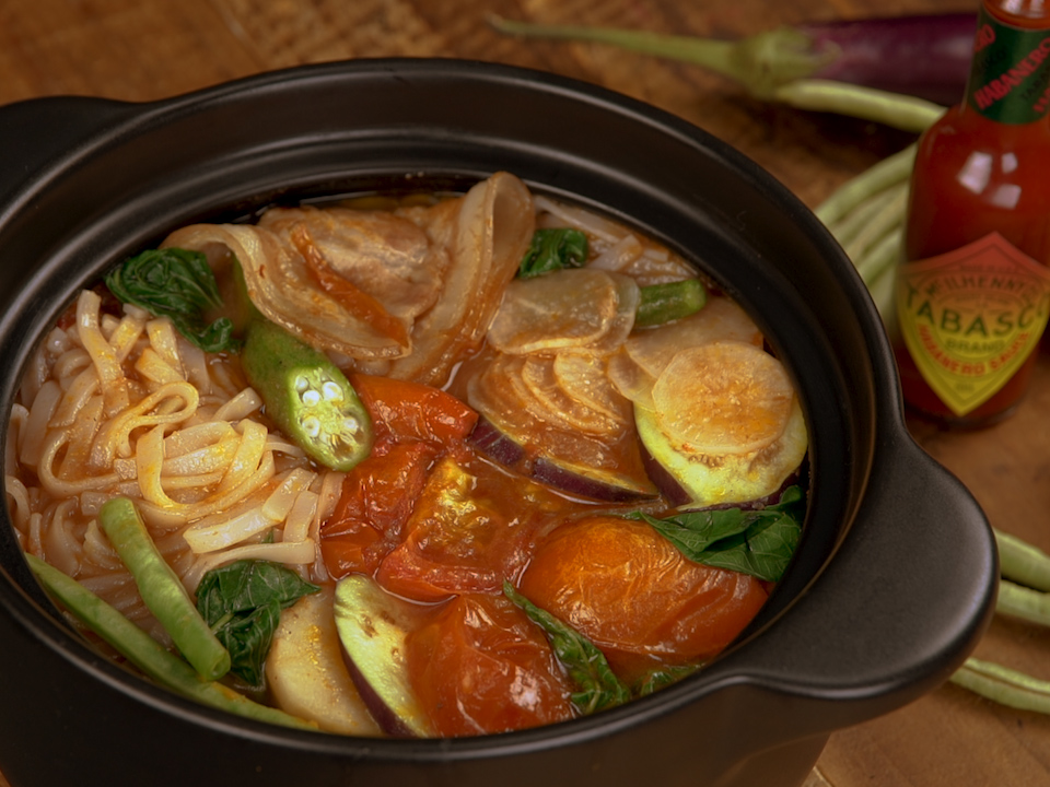 Spicy Sinigang Hot Pot Noodles