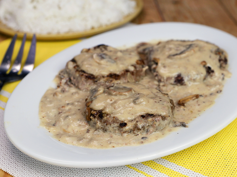 Creamy Burger Steak