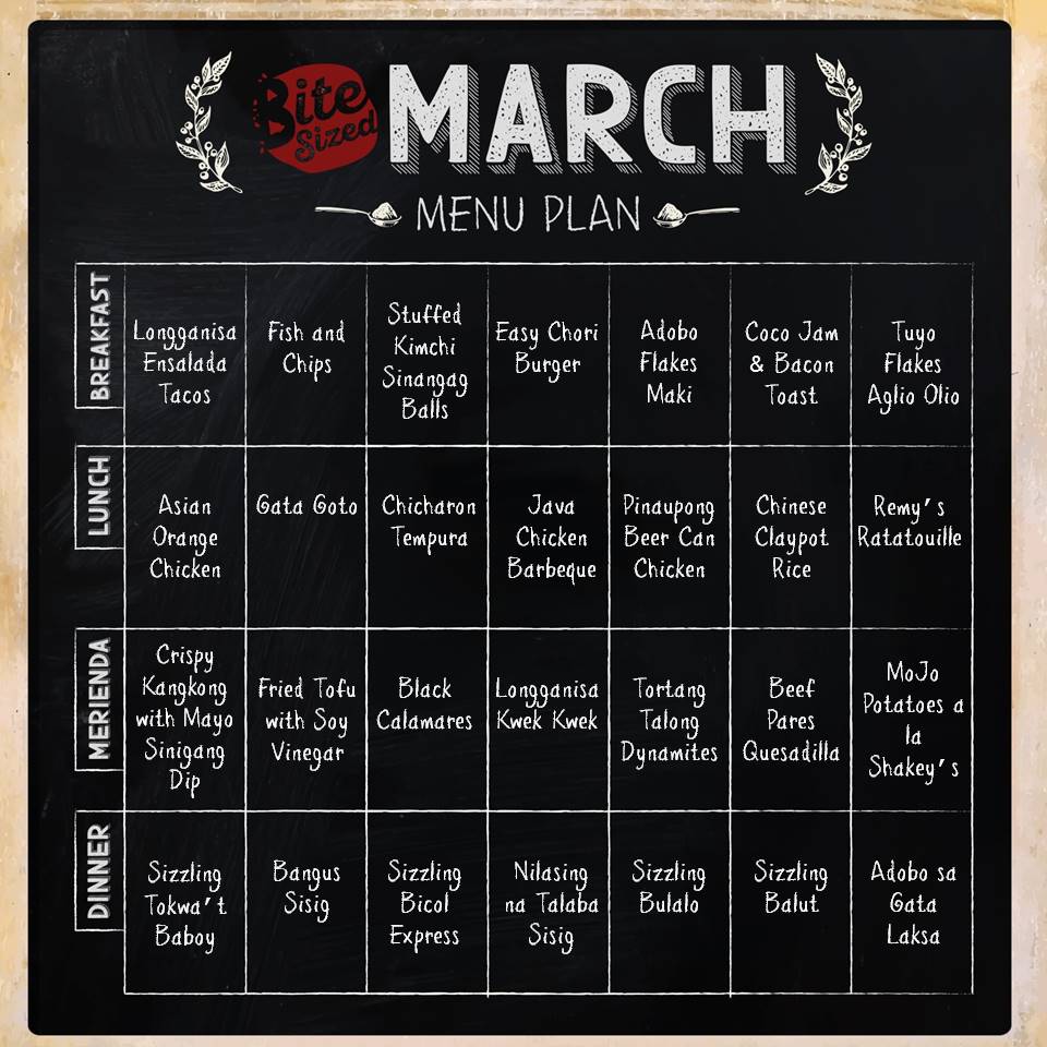 Here’s A Guide on What To Cook This March