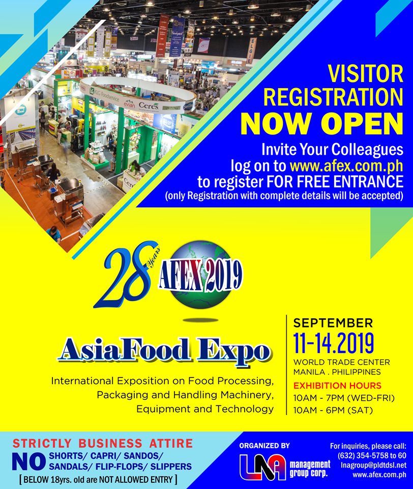 Learn To Grow Your Food Business This Weekend At AFEX 2019