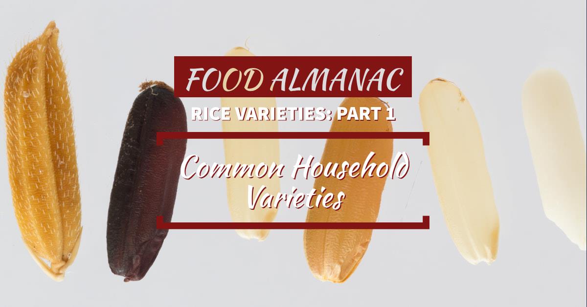 Food Almanac: Rice Varieties
