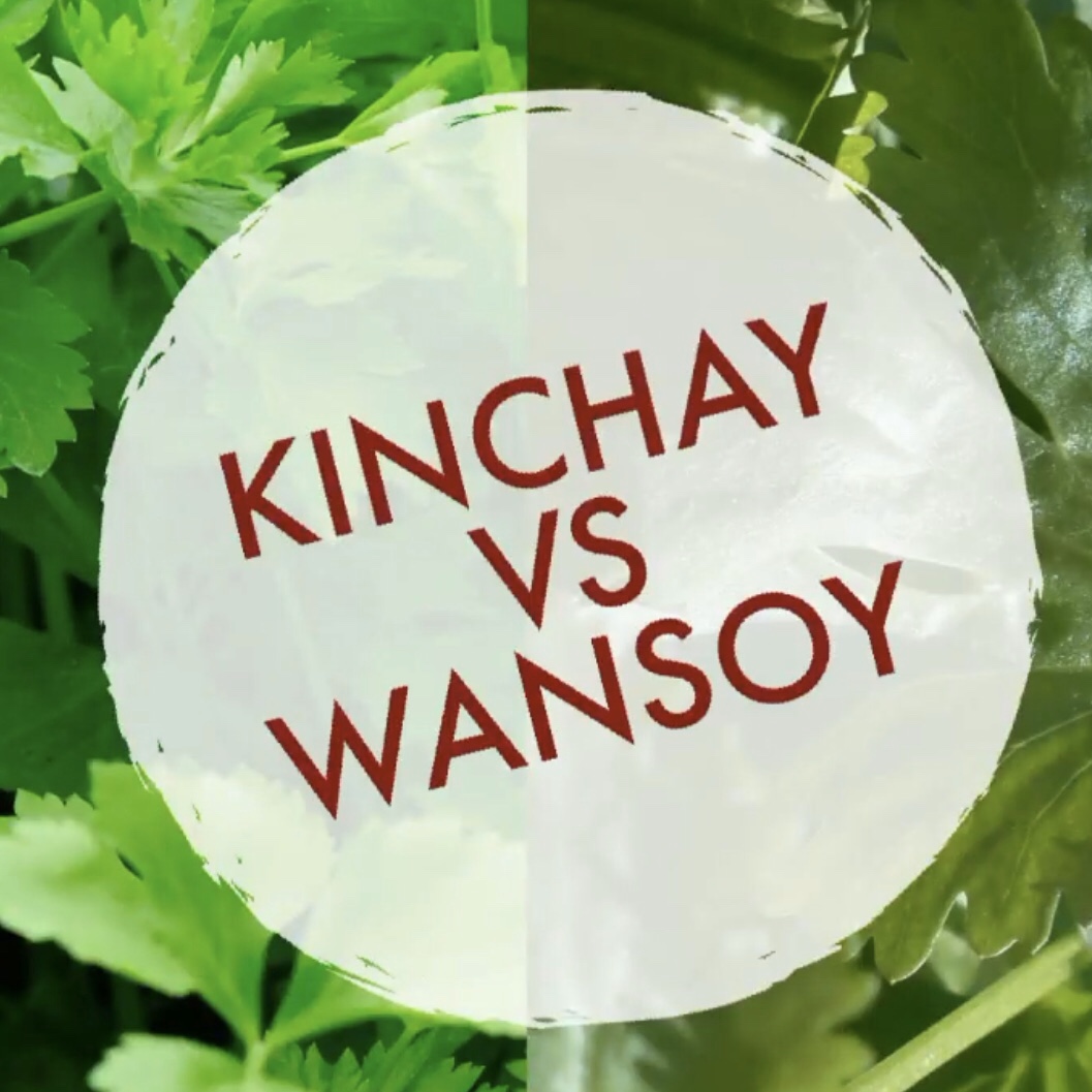 What The Food: Kinchay Vs. Wansoy