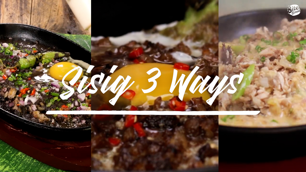 Sisig 3 Ways