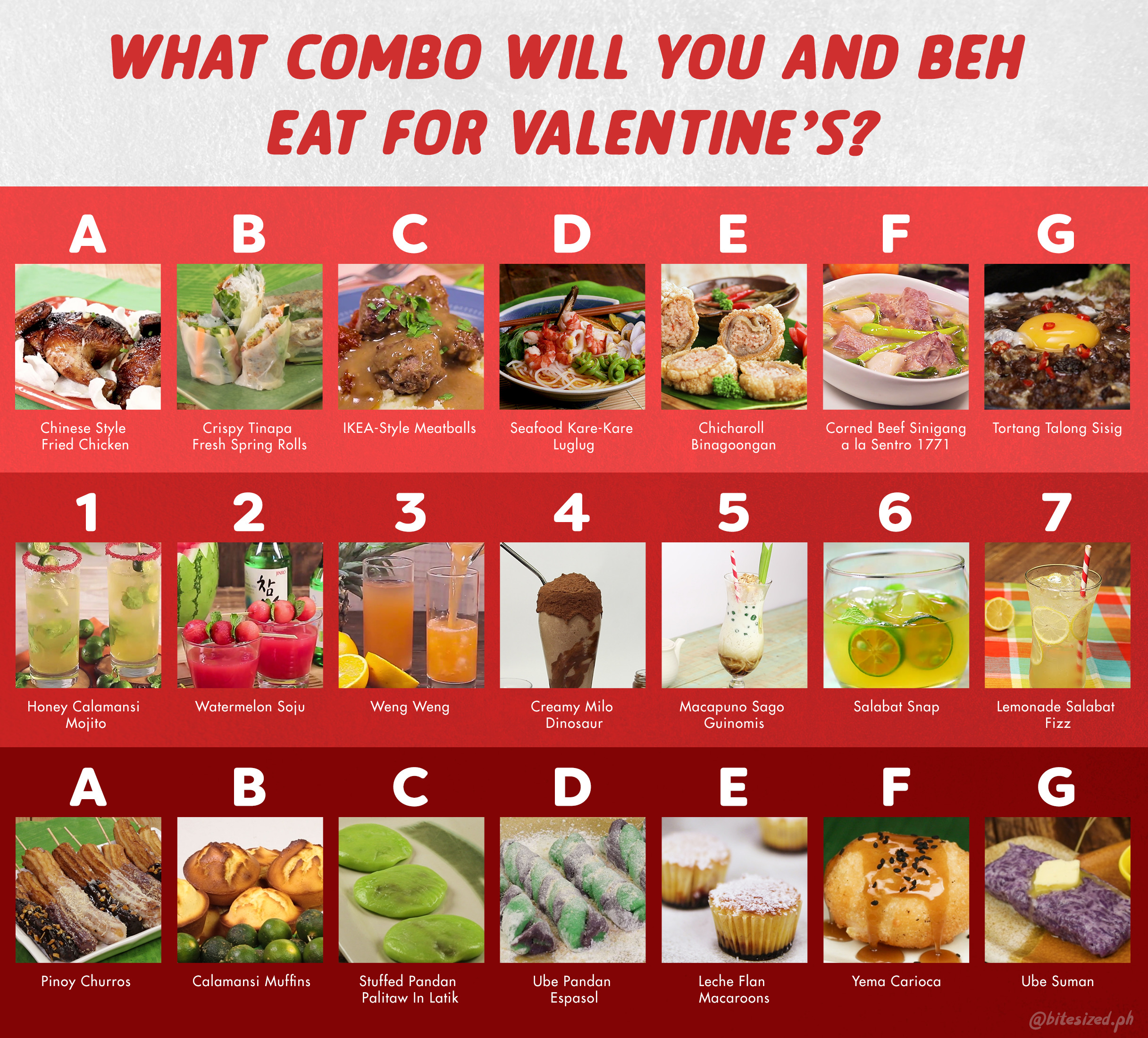Pick Your Own Valentines Combo