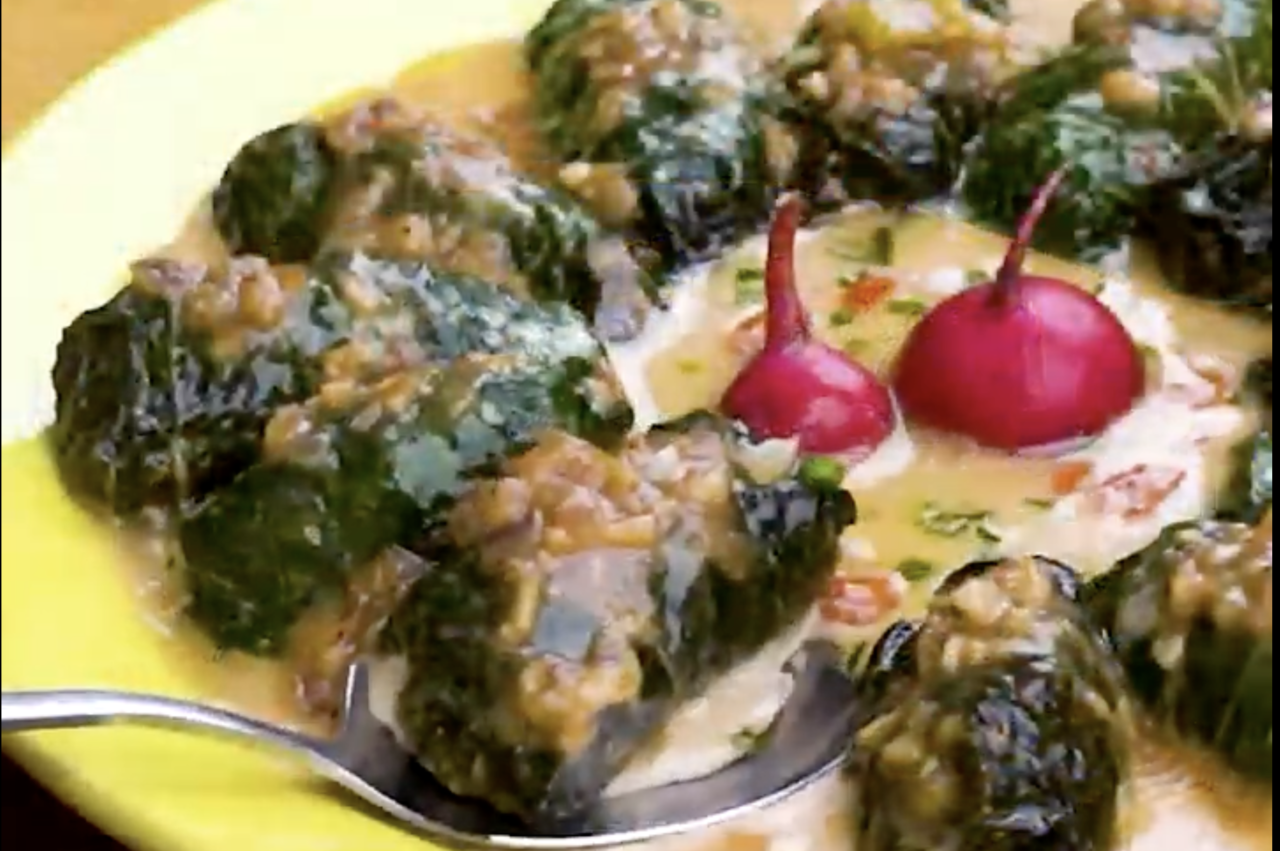 Stuffed Pechay Rolls