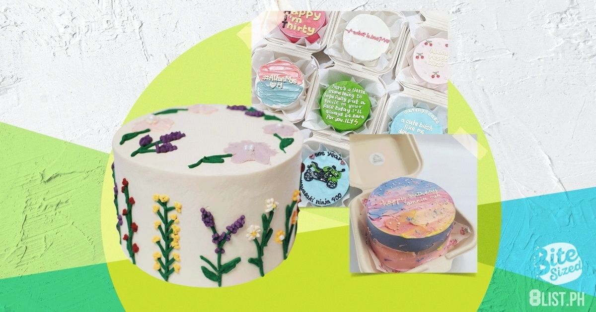 Looking for Slots? Here Are More IG Bakeries to Order Korean Minimalist Cakes From