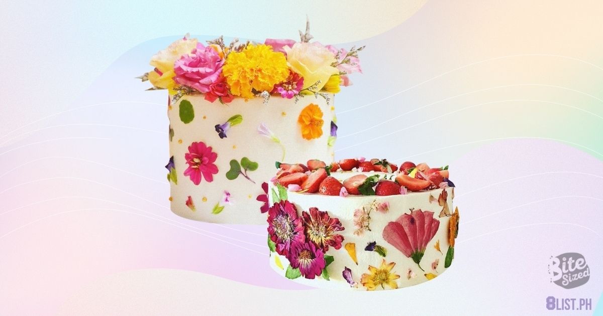 Where to Get the Prettiest Cakes Decorated with Edible Flowers