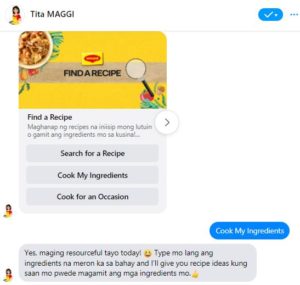 Tita MAGGI chatbot