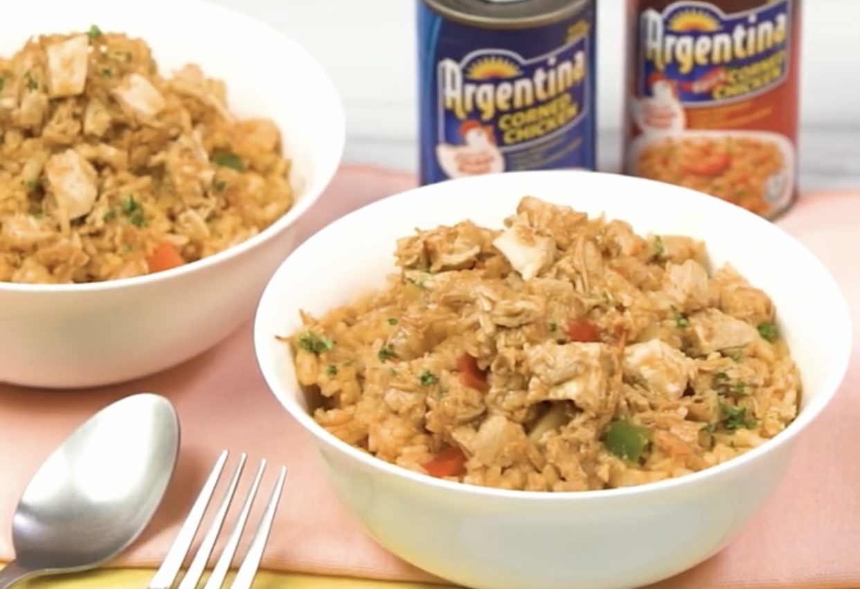 Chicken Afritada Rice