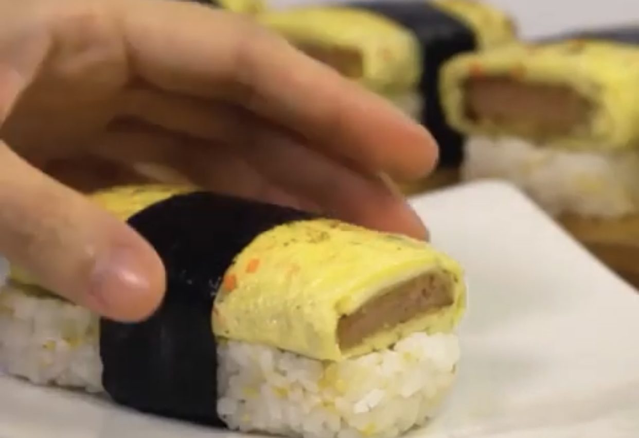 SPAM® Cheesy Torta Musubi