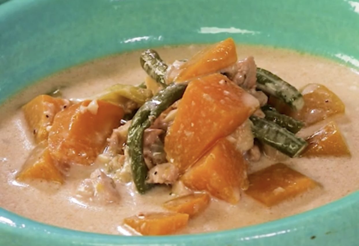 Ginataan na Sitaw at Kalabasa