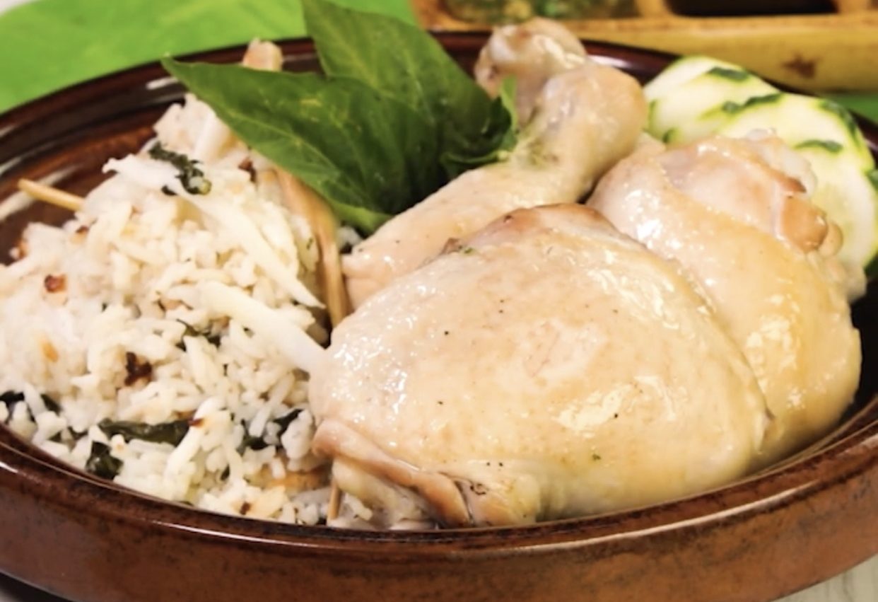 Binakol Chicken Rice