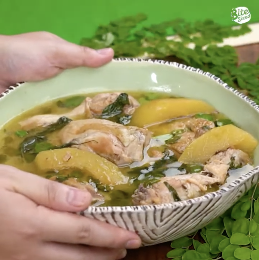 Tinola sa Gata at Tanglad - Bitesized.ph