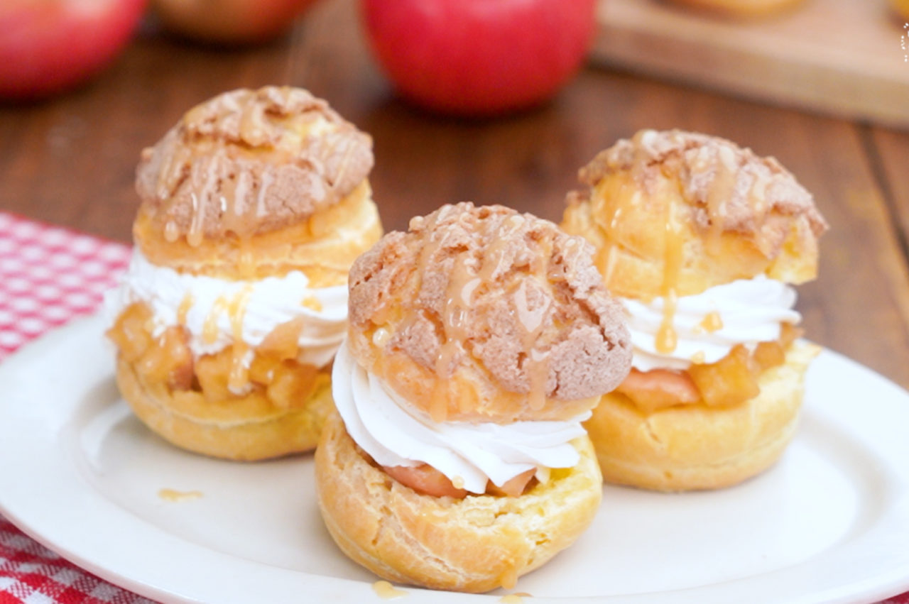 Apple Dulce De Leche Puffs