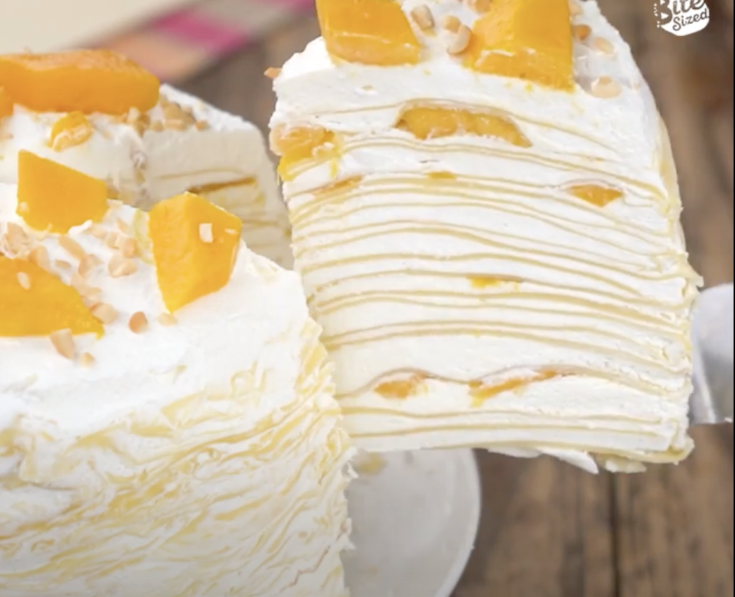 Mango Crepe Cake