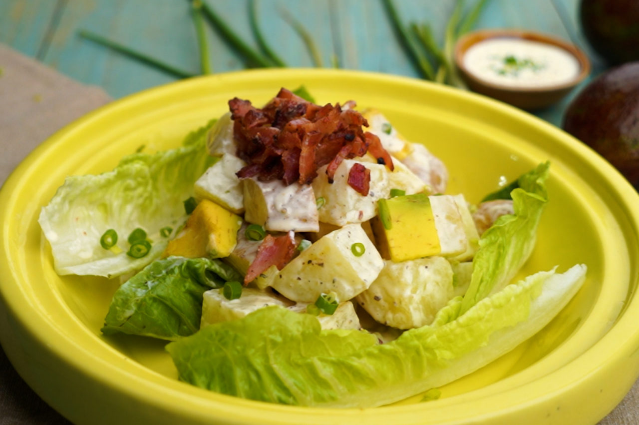 Potato Avocado Salad