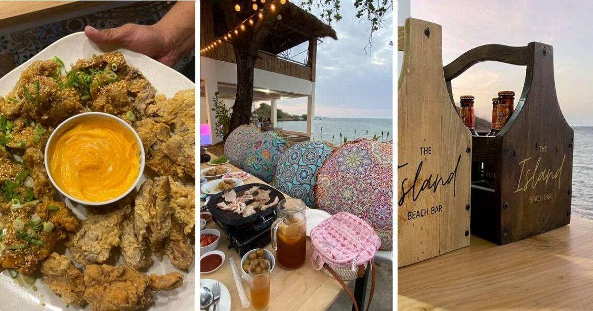 This Island Beach Bar in Pangasinan Will Let You Enjoy Unlimited Food with a Stunning Beach View