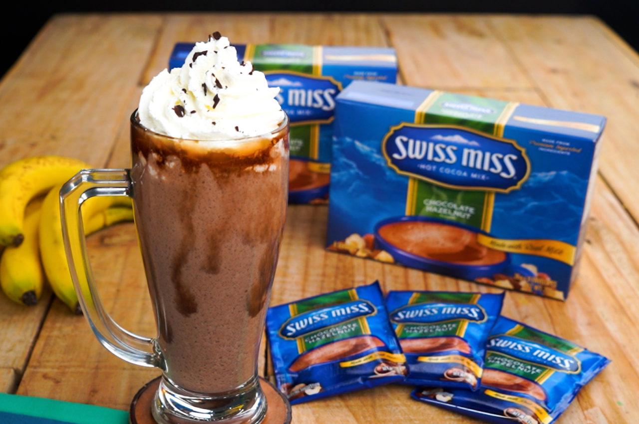 Banana Chocolate Hazelnut Smoothie