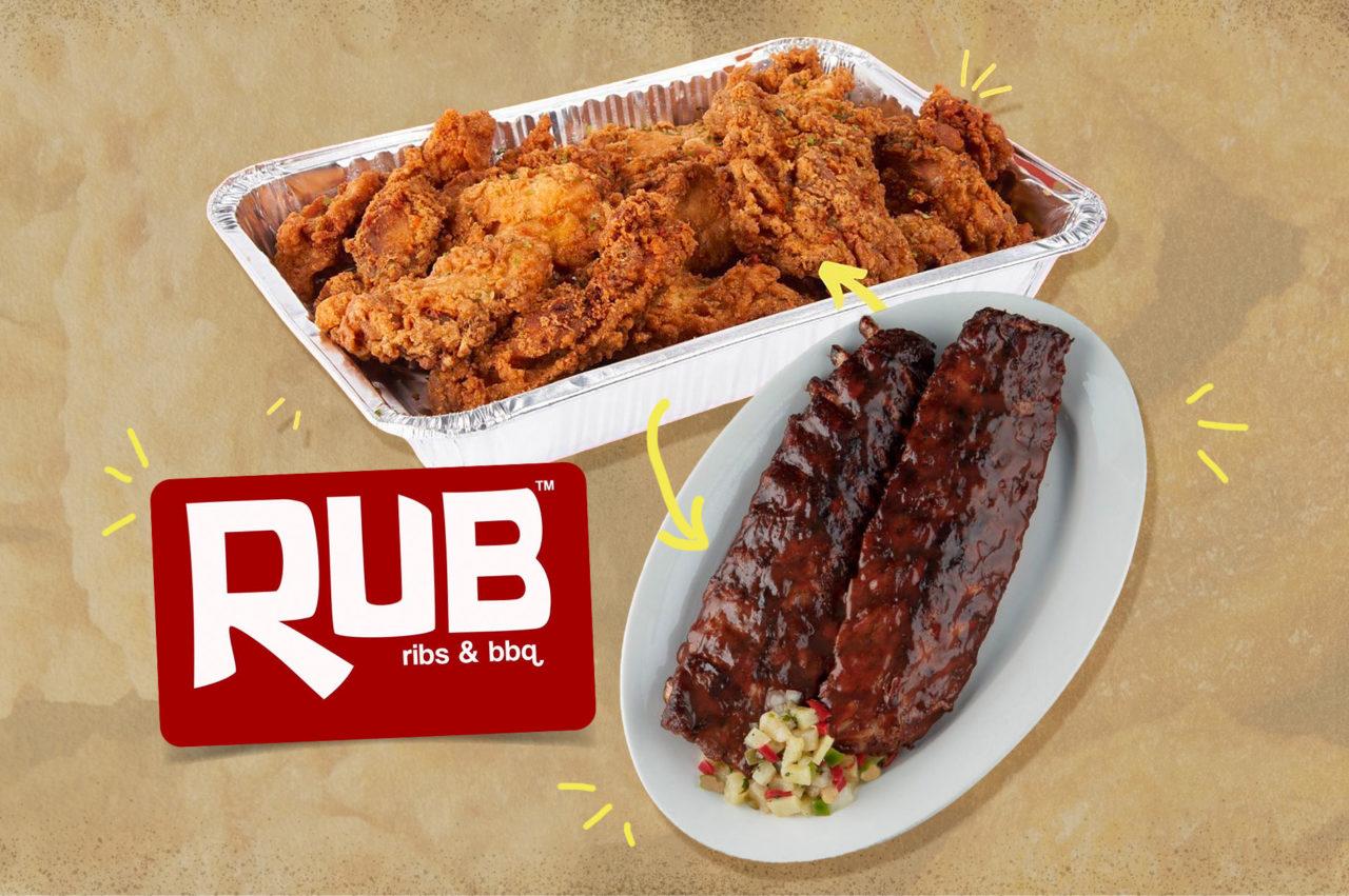 Eat All The Chicken Wings and Pork Ribs You Can at Rub Ribs!