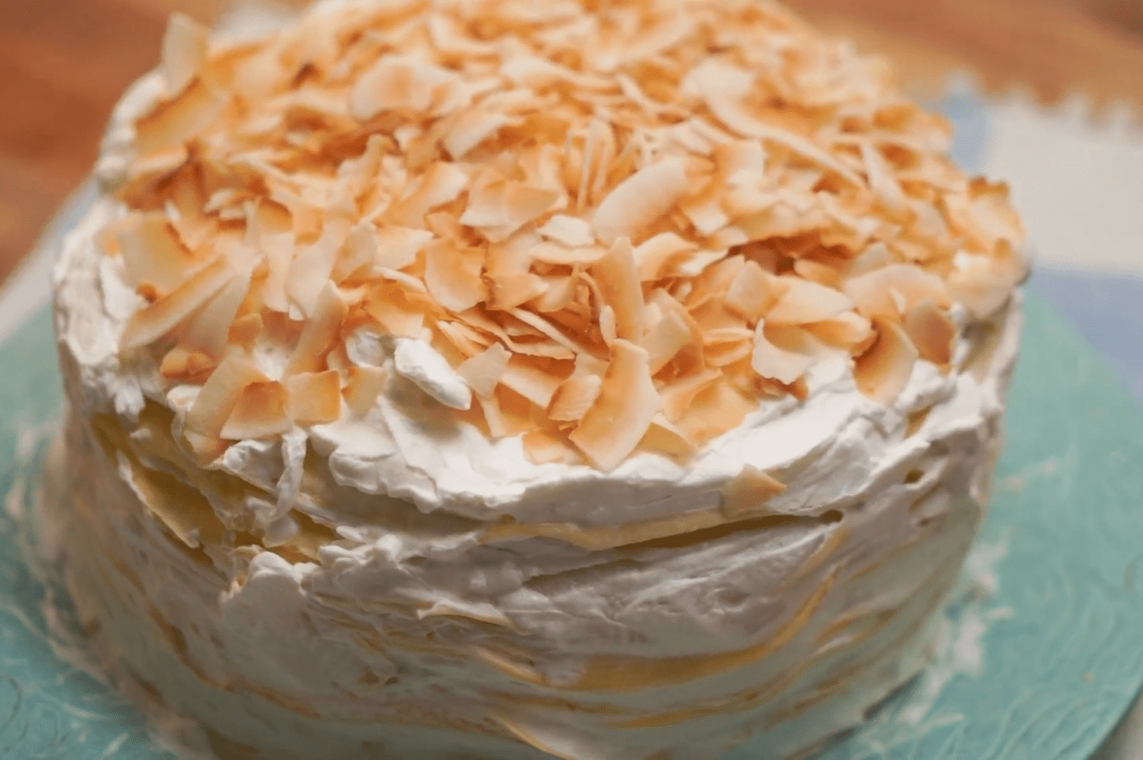 Buko Crepe Cake