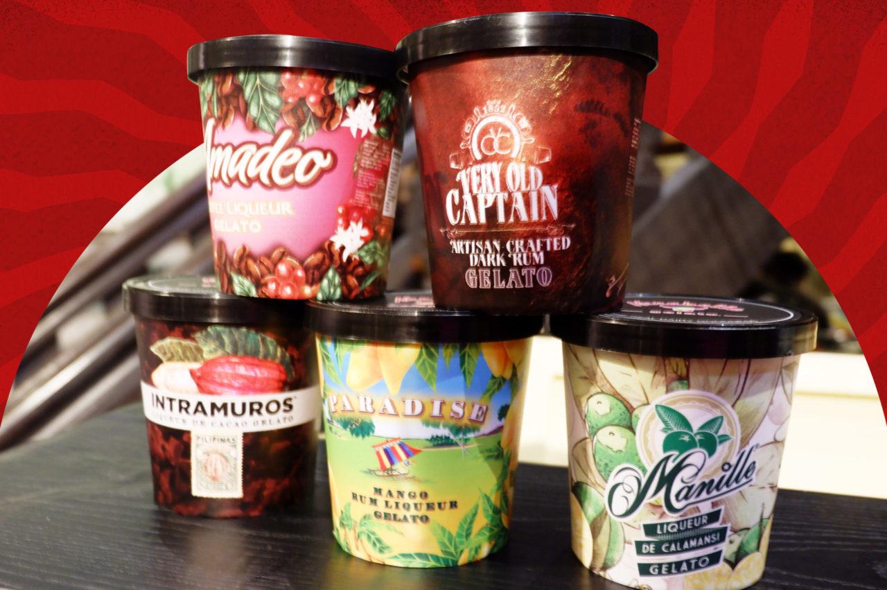 Destileria Limtuaco X Karabella’s Boozy Gelato Line is a Winning Dessert Collaboration