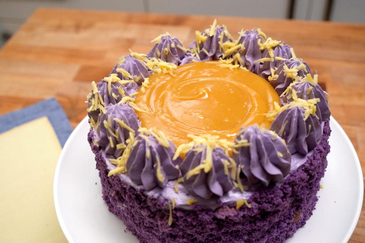 Ube Yema Cake