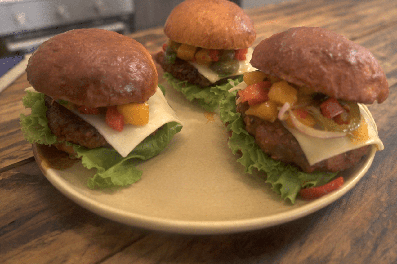 Smoky Tortang Talong Burger