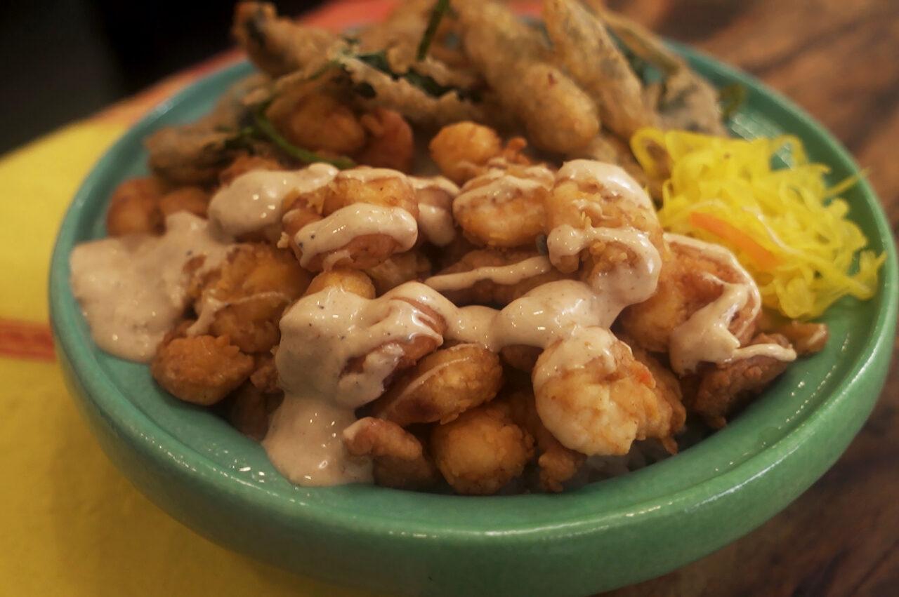 Shrimp Popcorn with Sinigang Aioli