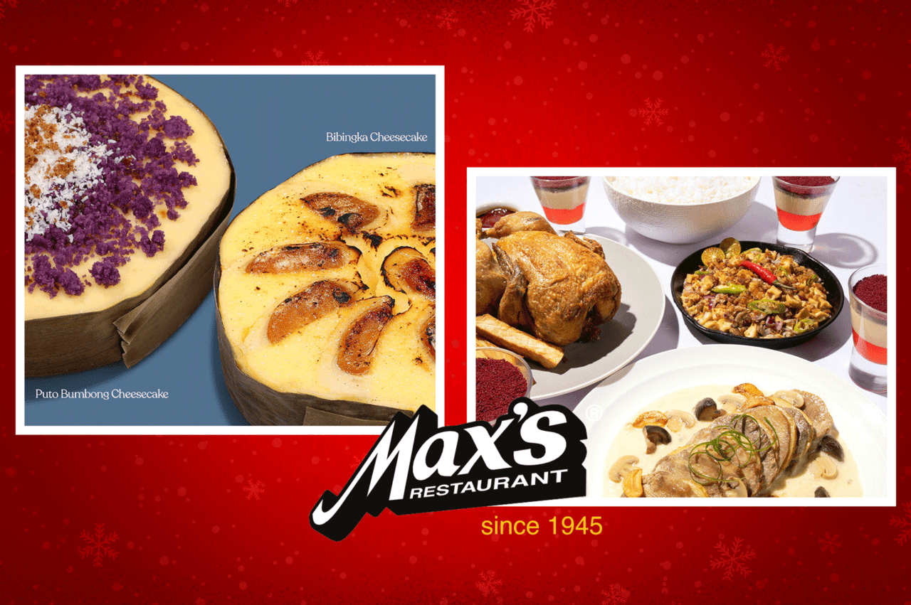 Celebrate The Holidays with These New Dishes from Max’s Restaurant