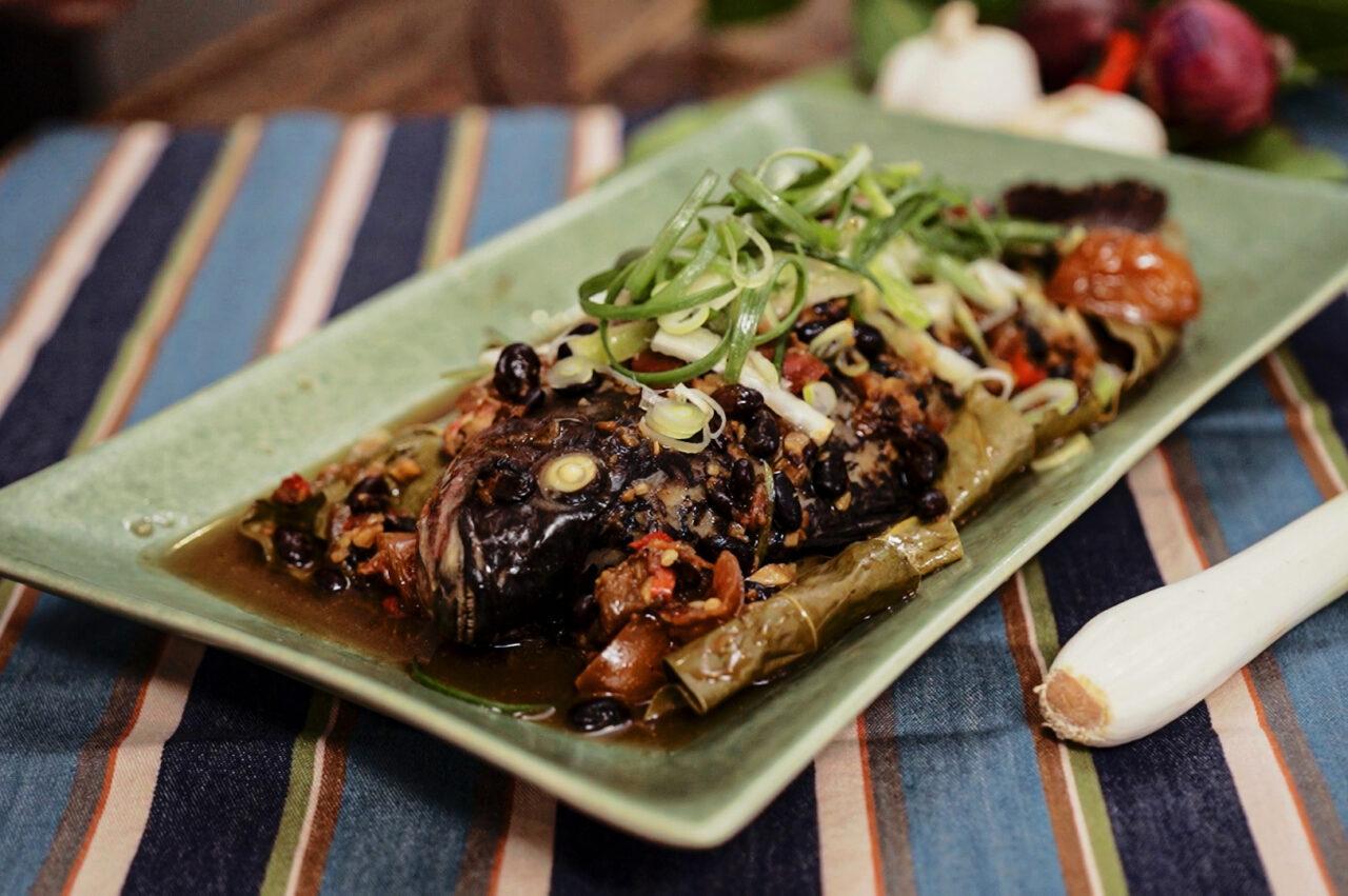 Tilapia with Tausi and Kamias