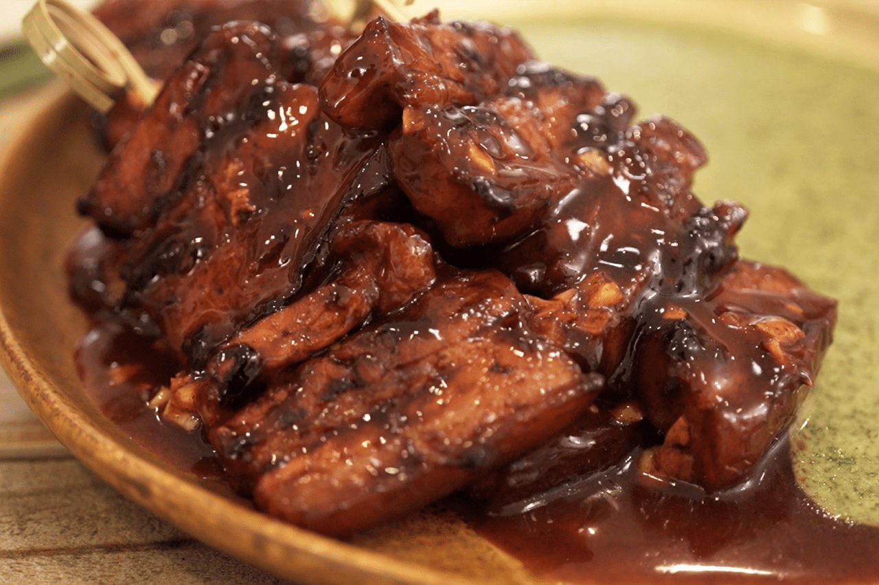 Pinoy Pork BBQ with Calamansi Chimichurri