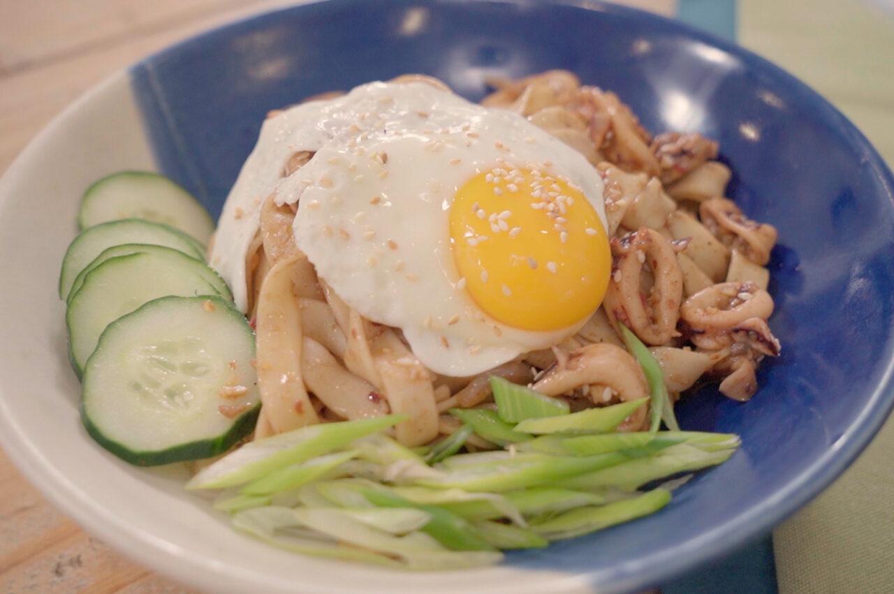 Chili Garlic Pusit Noodles