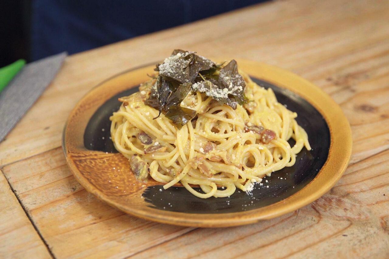 Creamy Curry Carbonara