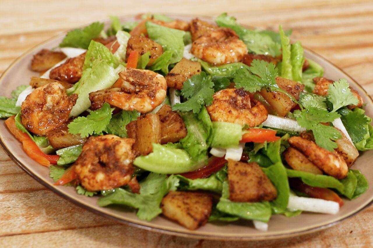 Shrimp and Pineapple Salad